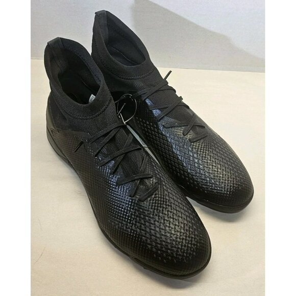 Adidas Men's Core Black/Dgh Solid Grey Predator 20.3  TF Soccer Cleats Size 12.5 - Picture 7 of 16